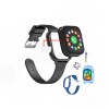 Ceas Smartwatch Copii 4G, Slot Cartela SIM, Apel Video, Mod Spion, Camera, Buton SOS, Mesaj Vocal, Display 1.83&Prime;, GITECH&reg; K15 Compatibil Android / iOS