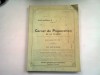 CARNET DE PREPARATION DE LA CLASE (CAIET DE PREGATIRE, IN CLASA)