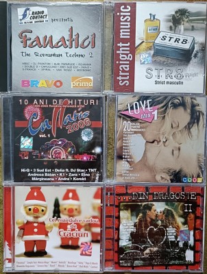 CD -uri cu muzică Rom&amp;acirc;nească, compilații Pop ,Rock , prețul este pentru un Cd foto