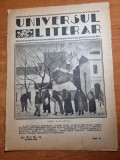 Universul literar 28 martie 1926-milita patrascu, n.n. tonitza,radu gyr