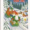 FA1 - Carte Postala - OLANDA - God Jul, circulata 2001