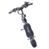 Halo Knight T108Pro Trotineta electrică cu două motoare puternice 60V 6000W cu baterie de 38,4 Ah