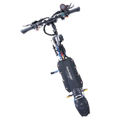 Halo Knight T108Pro Trotineta electrică cu două motoare puternice 60V 6000W cu baterie de 38,4 Ah foto