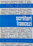 Scriitori Francezi. Mic Dictionar - Angela Ion, 1978, Editura Stiintifica si Enciclopedica, 470 pagini, Brosata, Stare Buna