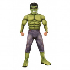 Costum pentru baieti Hulk Deluxe, varsta 3-4 ani, marime S foto