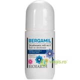 Deodorant fara Aluminiu cu Piatra de Alaun Bergamil 50ml