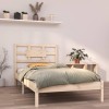 VidaXL Cadru de pat single, 90x190 cm, lemn masiv 3105630