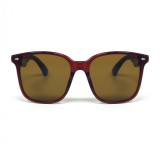Cumpara ieftin Smart Sunglasses iSEN GY500, Lentile Maro, Traducere AI, 2 Difuzoare, Sunet panoramic, BT 5.4, Control muzica, Apeluri, Asistenta vocala, Camera la di