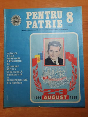pentru patrie august 1988 foto