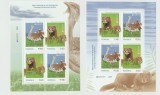 ROMANIA 2021 EUROPA CEPT Specii pe cale de diparitie Bloc I+ II LP.2322A ,B MNH, Nestampilat