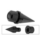 Contacte ascutite pentru incinte acustice metal negru, Oem