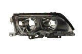 Far Bmw Seria 3 (E46) Sedan/Combi 10.2001-06.2005 BestAutoVest fata dreapta tip bec H7+H7 , cu motoras, reflector negru, fara suport becuri, Rapid