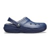 Saboti Crocs Classic Lined Clog Albastru - Navy/Charcoal, 41