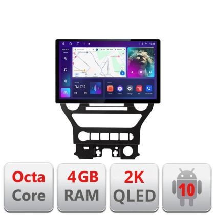 Navigatie dedicata Ford Mustang 2015-2020 N-MUSTANG-NAVIEdonav ecran 13&quot; 2K 8 si 128 Android Waze USB Navigatie 4G 360 Toslink You CarStore Technology