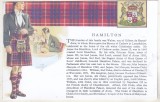 bnk cp Marea Britanie - Scotia - Clanurile scotiene - Hamilton - necirculata