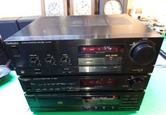 Linie audio Technics amplificator SU-X101 + tuner ST-X301L + CD-player SL-PJ27A