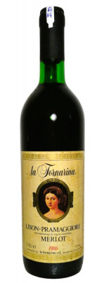 A 114 VIN ROSU, LA FORNARINA, MERLOT, DOC, , RECOLTARE 1986 CL 75 GR 12 foto