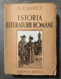 G. Călinescu - Istoria literaturii rom&acirc;ne: compendiu