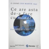 Sacha Betthyany - Ce are asta de-a face cu mine? (Editia: 2016)