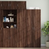 Gossi dulap depozitare slim stejar maro 45x42,5x225 cm lemn prelucrat