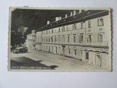 Carte postala foto Cenzurat 1941 Baile Herculane-Hotel Hercule foto