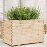Cumpara ieftin Jardinieră de grădină, 110x60x72 cm, lemn masiv de pin
