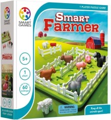 Smart Games , Smart Farmer, joc de logica cu 60 de provocari, 4+ ani