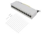 Soclu RJ45 Keystone Gri Clichet Mamă