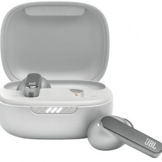 Casti fara fir in-ear JBL Live Pro 2 TWS, True Wireless, Noise Cancelling, IPX5, Silver - RESIGILAT