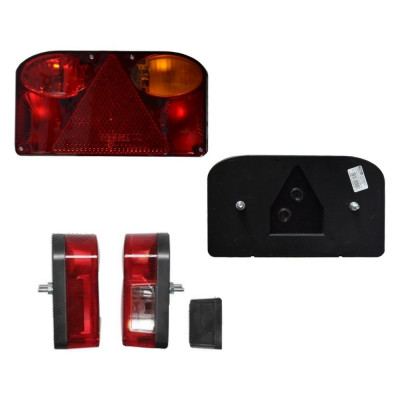 Lampa auto BestAutoVest pentru remorca universala 12/24V , 240x137x55mm cu 5 functii partea Dreapta , 1 buc. Kft Auto foto