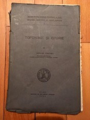 Toponimie si istorie, Nicolae Draganu, Institutul de Arte Grafice Ardealul 1928