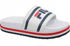 Papuci flip-flop Fila Morro Bay Zeppa WMN 1010639-02P alb foto