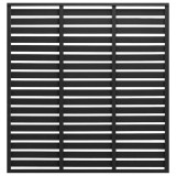 Cumpara ieftin Panou de gard, negru, 180x180 cm, WPC