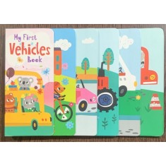 My first vehicles book (Prima mea carte despre vehicule - carte in limba engleza)
