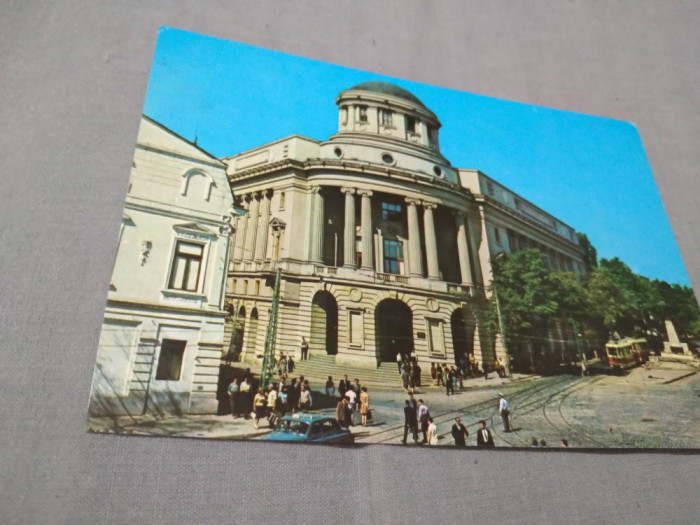 CARTE POSTALA IASI -BIBLIOTECA CENTRALA CIRCULATA