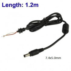 Cablu alimentare DC OEM DCC-90W/7450 pentru notebook HP 1.2m foto