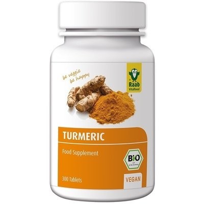 Turmeric 300mg Bio 300tbl Raab foto