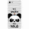 Husa silicon pentru Apple Iphone 6 / 6S, Unicorn Ninja