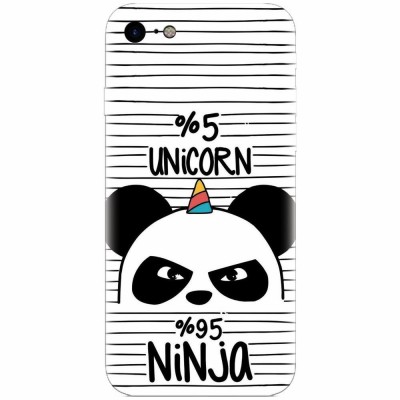 Husa silicon pentru Apple Iphone 5c, Unicorn Ninja foto