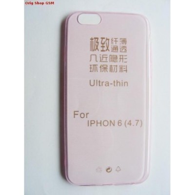Husa Silicon Ultra Slim Apple iPhone 6/6S (4,7inch ) Roz foto