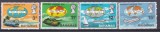 DB1 Bahamas 1970 Caravana Pacii Transporturi Avioane Vapoare Trenuri 4 v. MNH