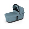 Landou Thule Bassinet Urban Glide 3, 4 roti, Albastru, 0-6 luni, Pliabil, Protectie UV 50+, Husa lavabila, Instalare usoara