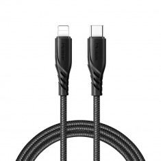 Cablu de date Mcdodo Fast Charge Type-C la Lightning PD 1.2m 20W Negru foto