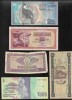 Set 5 bancnote de prin lume adunate (cele din imagini) #404, Asia