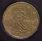 10 euro cent Franta 1999, Europa