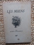 &lrm;Les miens&lrm; - Marcel &lrm;JOUHANDEAU EX LIBRIS BARBU BREZIANU EXEMPLAR NUMEROTAT