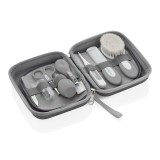 Set ingrijire unghii bebelusi cu 9 piese BabyJem Grooming Set (Culoare: Gri)