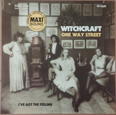 Witchcraft &amp;lrm;&amp;ndash; One Way Street, Maxi-Single, Germany, 1979, stare excelenta VG+ foto