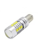 Led auto Alb H6W (BAX9S) Canbus, 80W, 12-24V, Leduri CREE, Xenon Bright