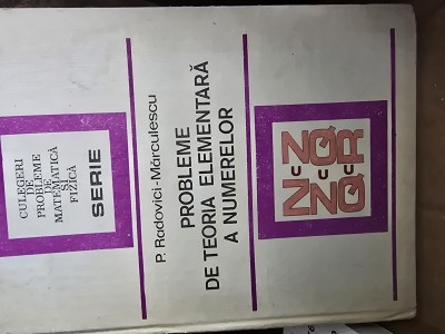 Probleme de teoria elementara a numerelor foto